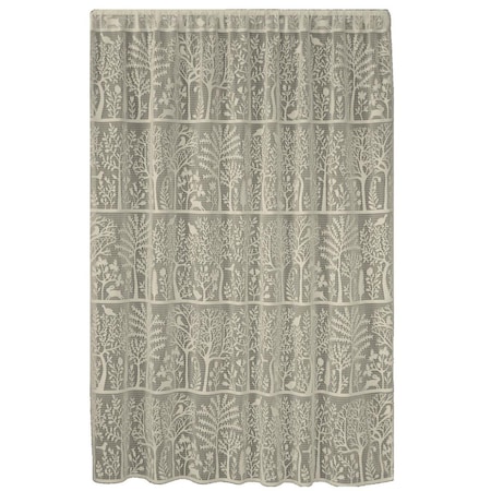 Jensendistributionservices Heritage Lace 60 x 96 in. Rabbit Hollow Panel, Cafe MI74758